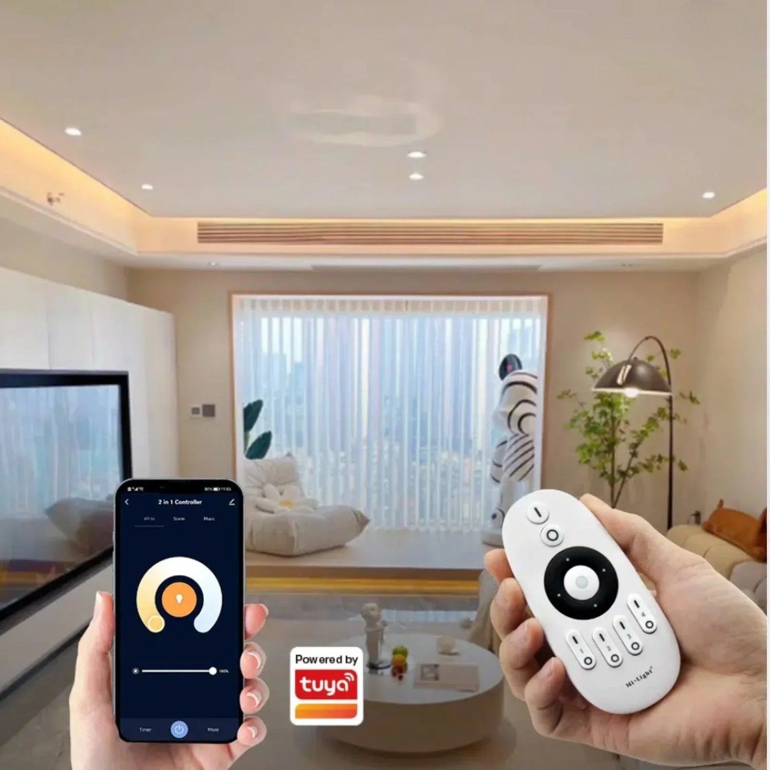 MiBoxer E2-WR 2 In 1 WiFi Smart Strip LED Strip Dimmers Controller — view 6 — House of LEDs UK