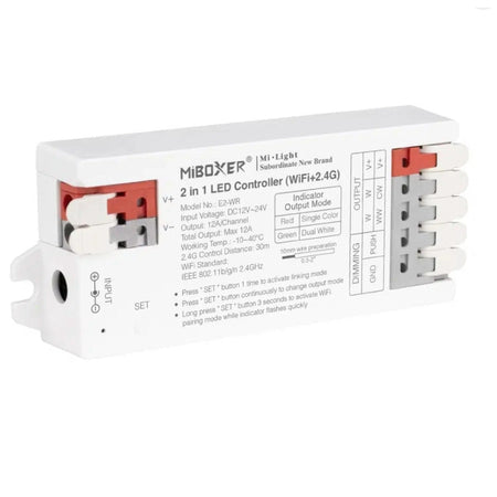 MiBoxer E2-WR 2 In 1 WiFi Smart Strip LED Strip Dimmers Controller — House of LEDs UK