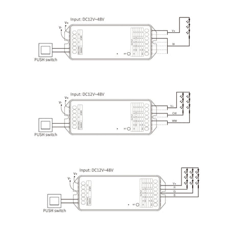 Miboxer 5 in 1 LED Controller (Zigbee 3.0 + 2.4G) Output Max 20A PZ5 — view 5 — House of LEDs UK