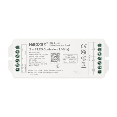 Miboxer 2 in 1 LED Controller (2.4GHz) Output Max 20A PR2 — House of LEDs UK