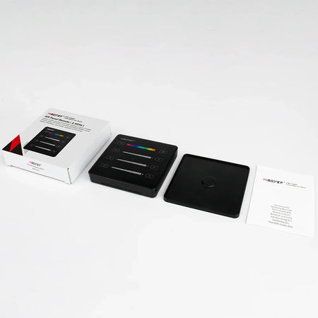 Miboxer Black SPI Wall Panel Remote (2.4GHz) B6-B — view 2 — House of LEDs UK