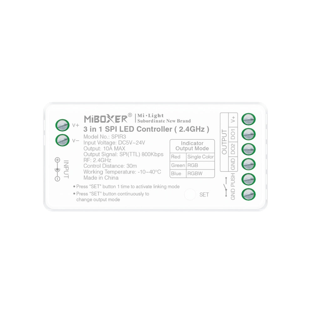 Miboxer Digital Pixel 3 in 1 SPI LED Controller SPIR3 — House of LEDs UK