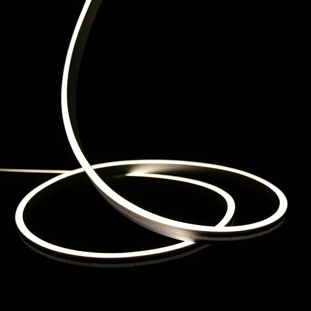 Natural White LED Flex 24V 8x16mm 120LEDs/m IP65 Waterproof 15m — House of LEDs UK