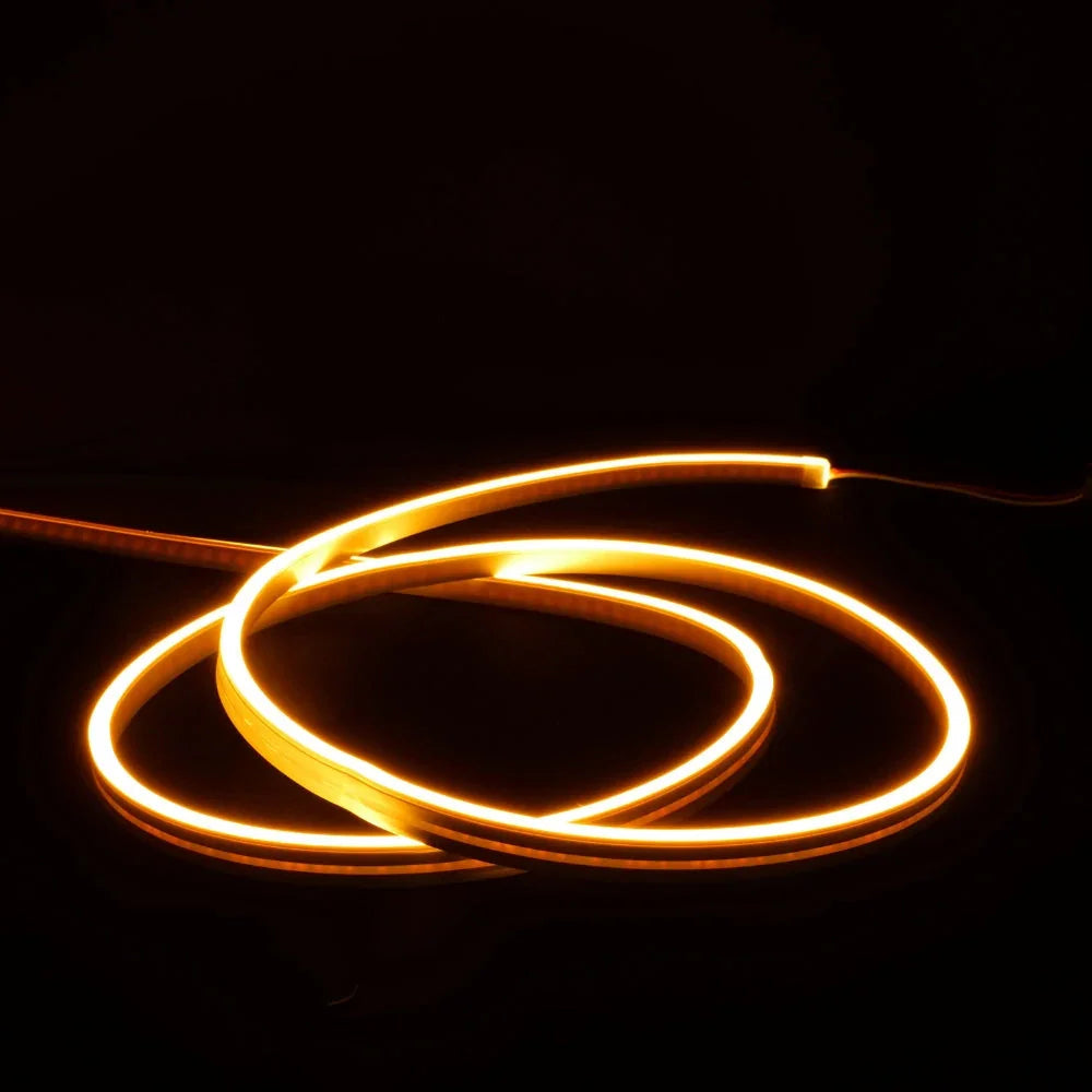 Mini Orange Neon Flex 6000K 24V 6x12mm IP65 Waterproof 15m — view 2 — House of LEDs UK