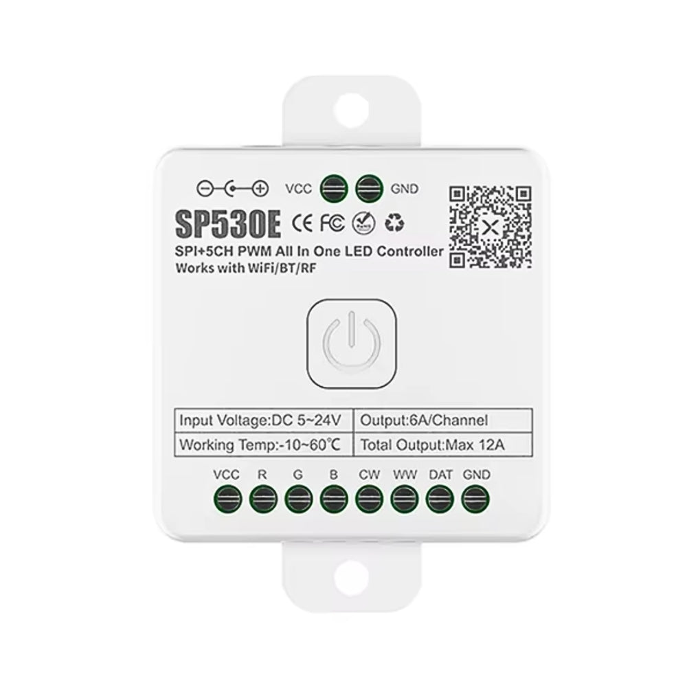 SP530E All in One DC5-24V WiFi and Bluetooth Controller — House of LEDs UK