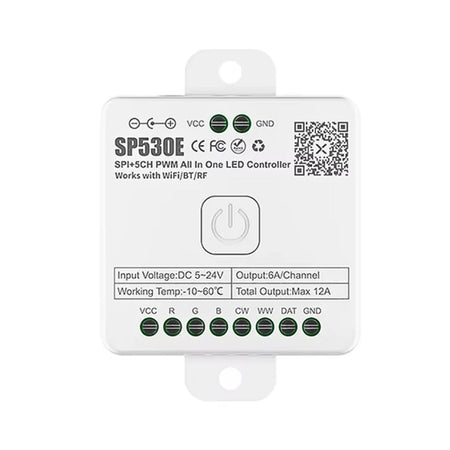 SP530E All in One DC5-24V WiFi and Bluetooth Controller — House of LEDs UK