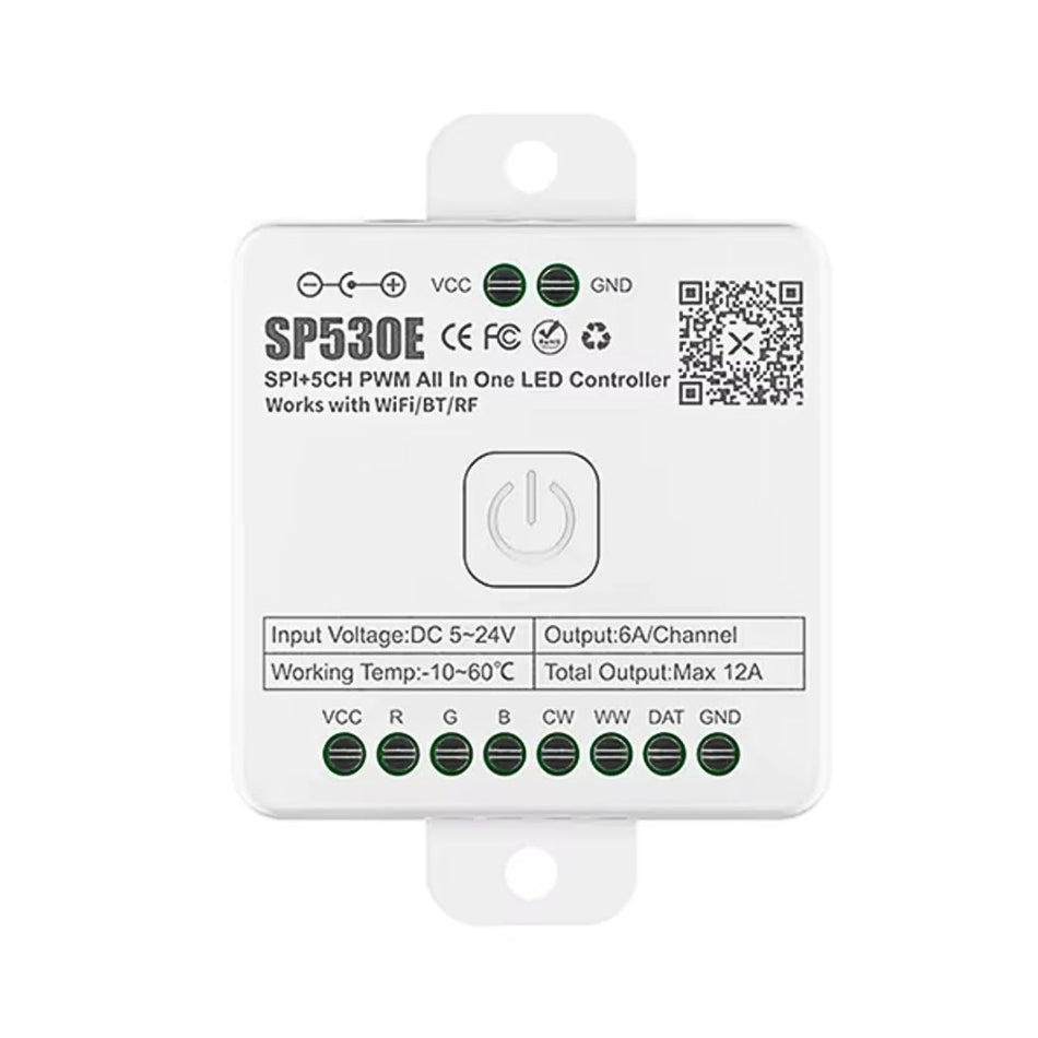 SP530E All in One DC5-24V WiFi and Bluetooth Controller — House of LEDs UK