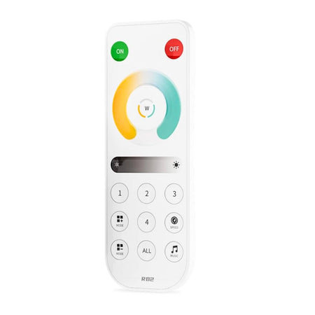 SP530E Remote for DC5-24V CCT LED Strip Controller RB2 — view 2 — House of LEDs UK
