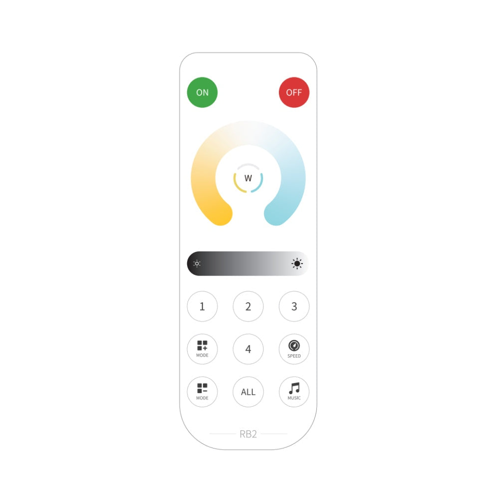 SP530E Remote for DC5-24V CCT LED Strip Controller RB2 — House of LEDs UK