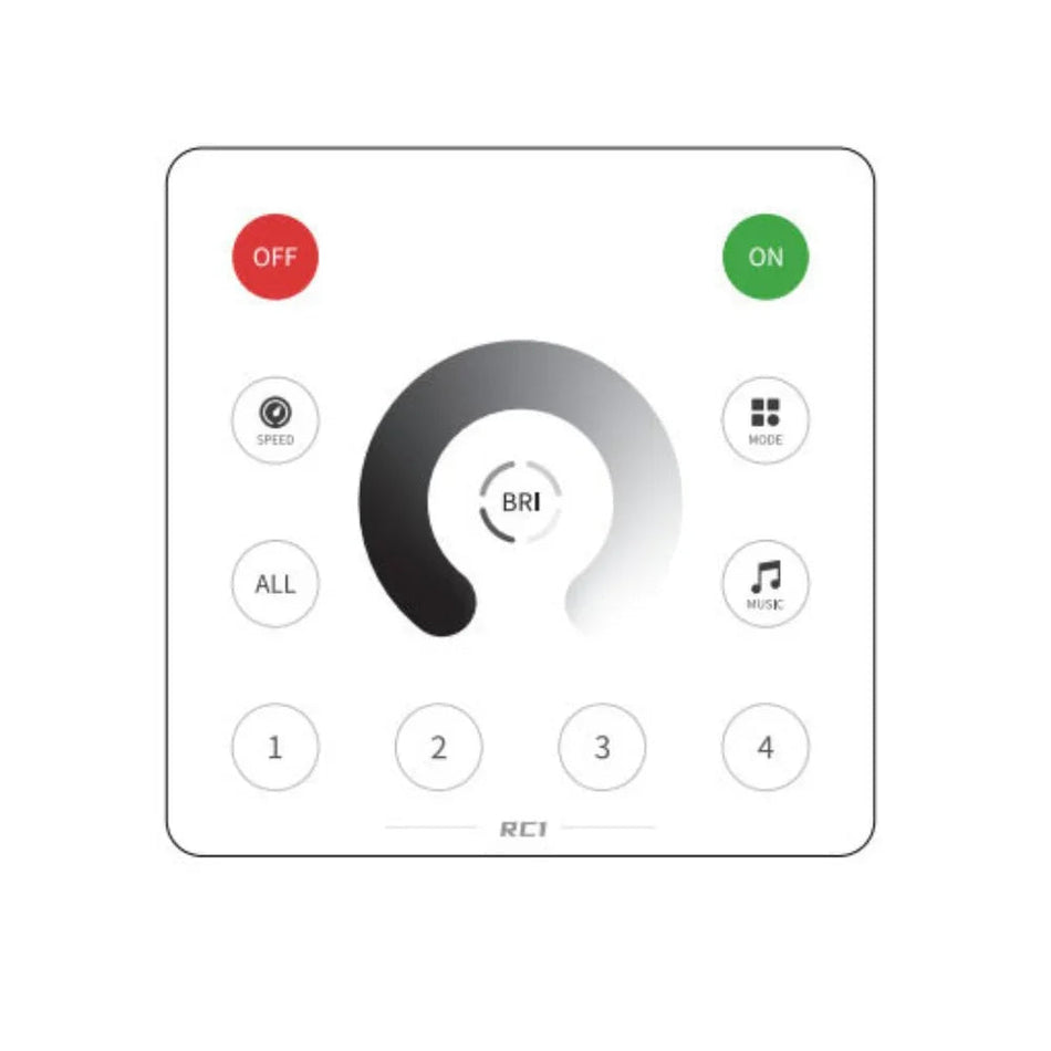 Wall Panel Remote for SP636E DC5-24V Addressable LED Strip Controller RC1 — House of LEDs UK