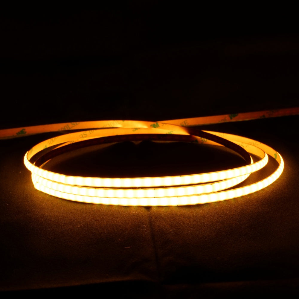Slim RGB COB LED Strip 24V IP20 nonWaterproof 576 LEDs/m 5 Metre 5mm — view 4 — House of LEDs UK