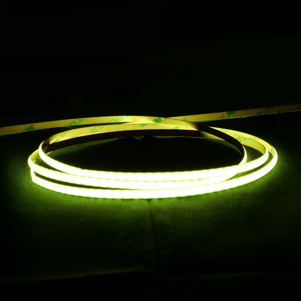 Slim RGB COB LED Strip 24V IP20 nonWaterproof 576 LEDs/m 5 Metre 5mm — view 5 — House of LEDs UK