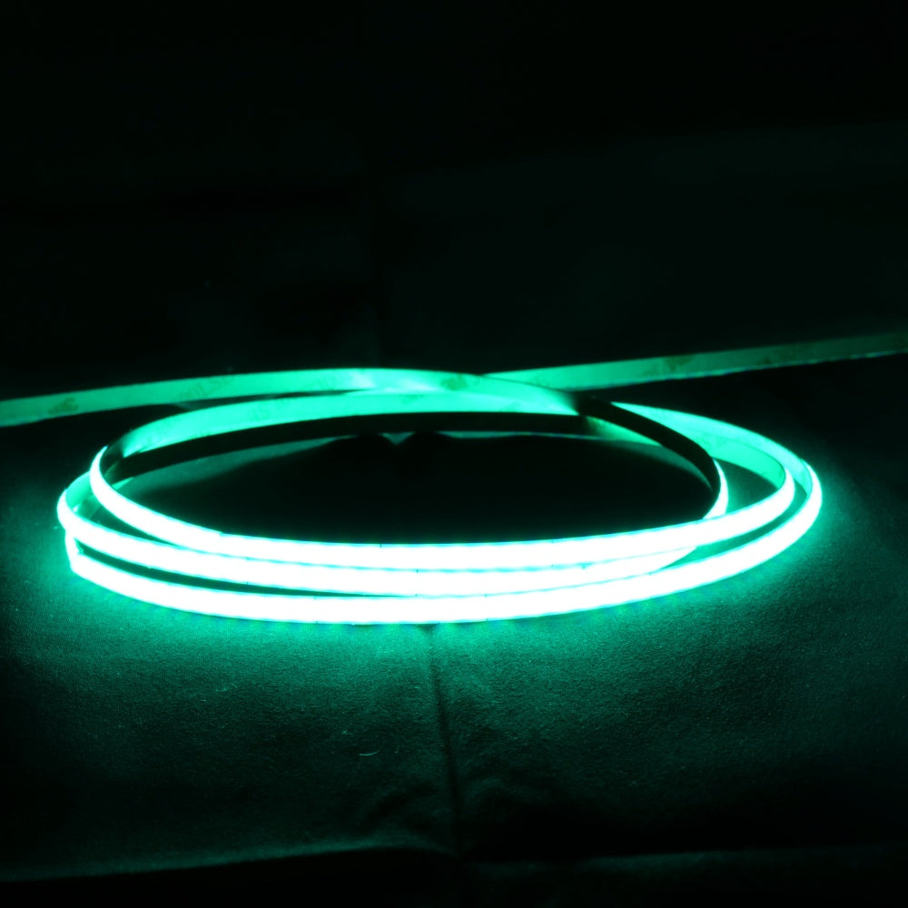 Slim RGB COB LED Strip 24V IP20 nonWaterproof 576 LEDs/m 5 Metre 5mm — view 6 — House of LEDs UK