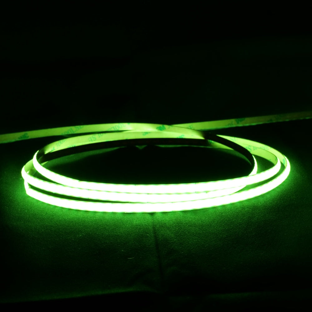 Slim RGB COB LED Strip 24V IP20 nonWaterproof 576 LEDs/m 5 Metre 5mm — view 7 — House of LEDs UK