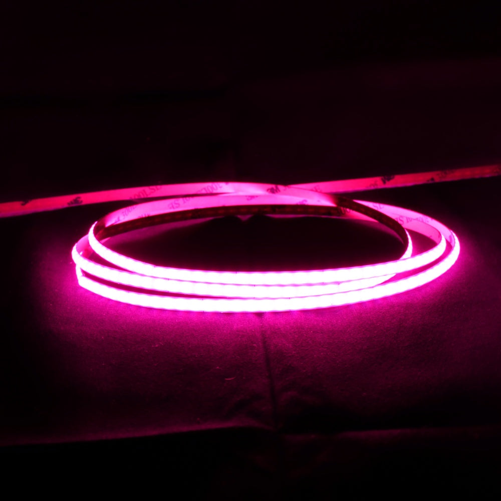 Slim RGB COB LED Strip 24V IP20 nonWaterproof 576 LEDs/m 5 Metre 5mm — view 8 — House of LEDs UK