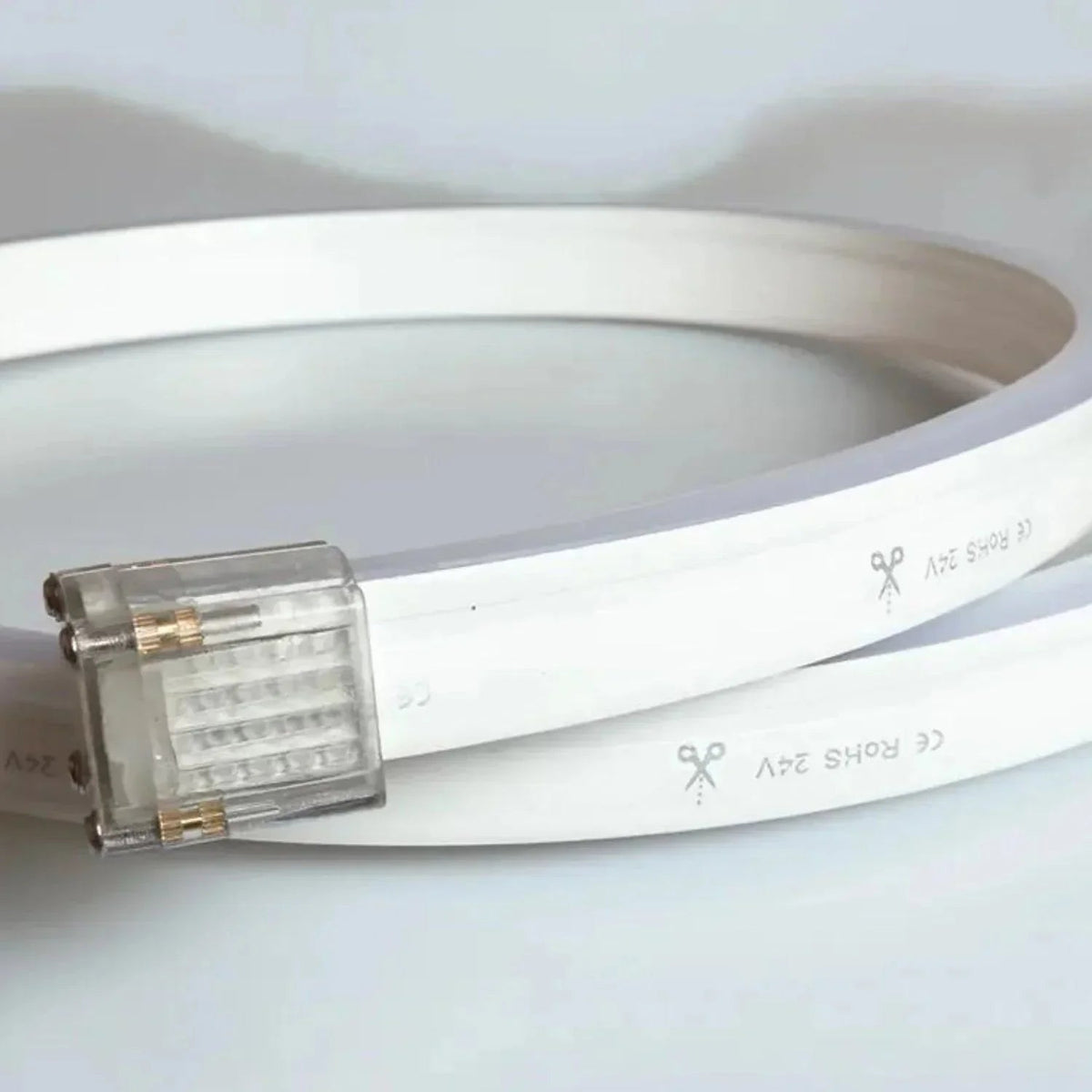 Cool White Neon Flex 6000K 48V 10x20mm IP67 Waterproof 50m — view 9 — House of LEDs UK