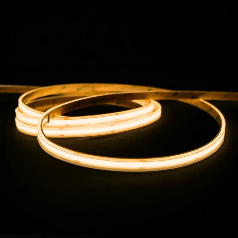 Warm White 2700K COB LED Strip 48V 480LEDs/m IP67 Waterproof 30m Run — view 2 — House of LEDs UK