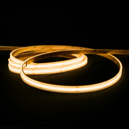 Warm White 2700K COB LED Strip 48V 480LEDs/m IP67 Waterproof 30m Run — view 2 — House of LEDs UK