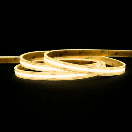 Warm White 3000K COB LED Strip 24V 384 LEDs/m IP68 Waterproof — view 2 — House of LEDs UK