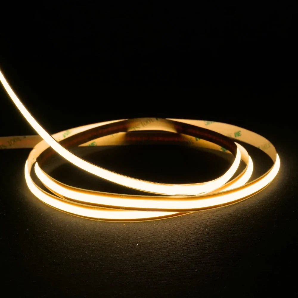 Warm White 3000K COB LED Strip 24V 480LEDs/m IP20 Cut Anywhere — view 6 — House of LEDs UK