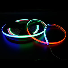 Addressable COB RGB LED Strip 24V Digital Pixel IP68 Waterproof 720 LEDs/m WS2811 10 Metre - House of LEDS