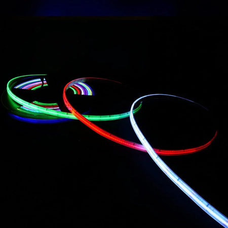 Addressable Digital Pixel RGB COB Strip 24V IP68 Waterproof 720 LEDs/m WS2811 — view 3 — House of LEDs UK