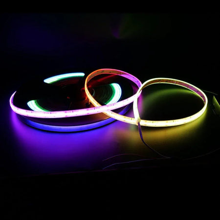 Addressable Digital Pixel RGB COB Strip 24V IP68 Waterproof 720 LEDs/m WS2811 — view 2 — House of LEDs UK