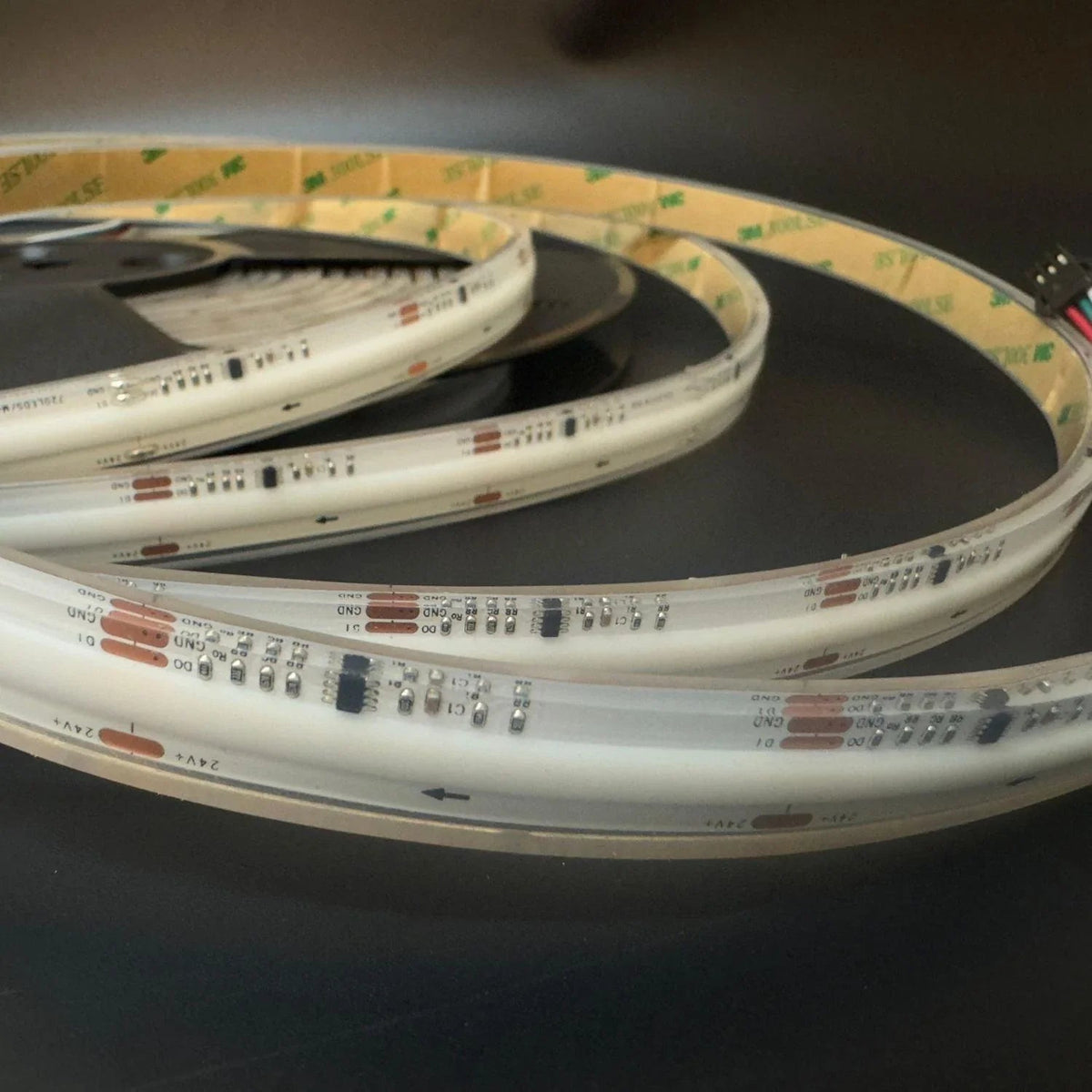 Digital Pixel COB RGBW (Warm White 3000K) LED Strip 24V SPI IP68 Waterproof 784 LEDs/m WS2811 — view 6 — House of LEDs UK