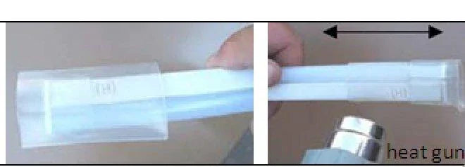 Adhesive Clear Heat Shrink Sleeving - 2:1 Weatherproof Heatshrink Tubing 16-25mm 1 Metre — view 2 — House of LEDs UK