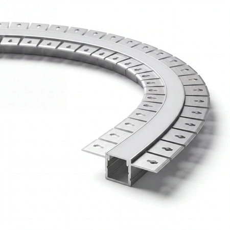 Bendable Plaster in Aluminium Profile For LED Strip 2 & 3 Metre