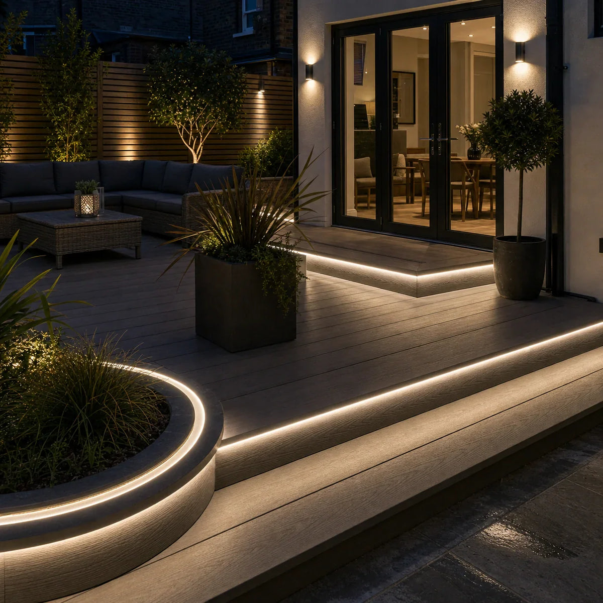 Outdoor LED Strip Cool White 6000K 48V 8x16mm IP67 10cm Cut 40m — view 2 — House of LEDs UK