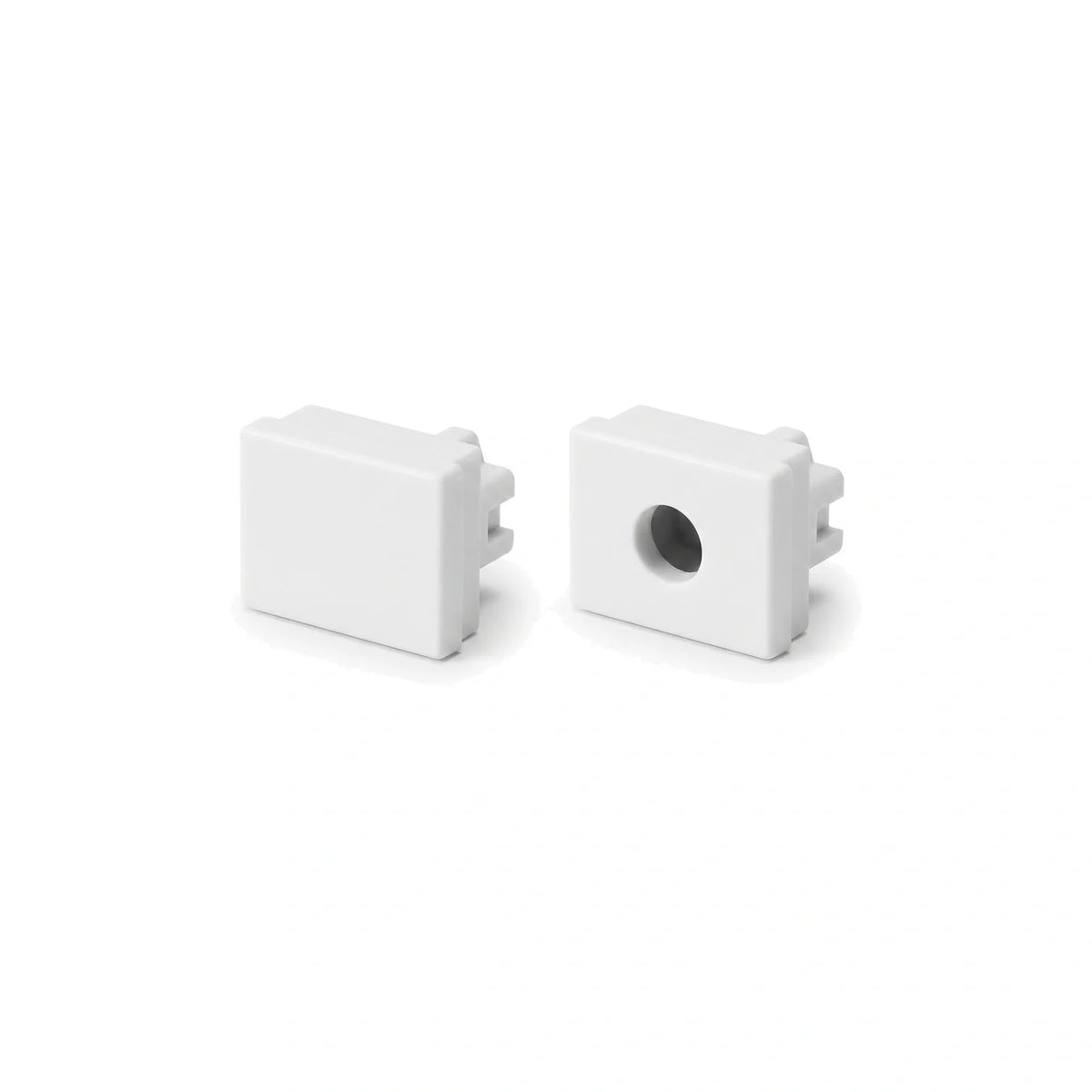 2 Metre Straight Plaster-in Aluminium LED Profile 60.3x15mm, Opal Cover — product view 8