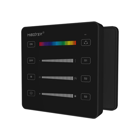 Miboxer Black SPI Wall Panel Remote (2.4GHz) B6-B — view 3 — House of LEDs UK
