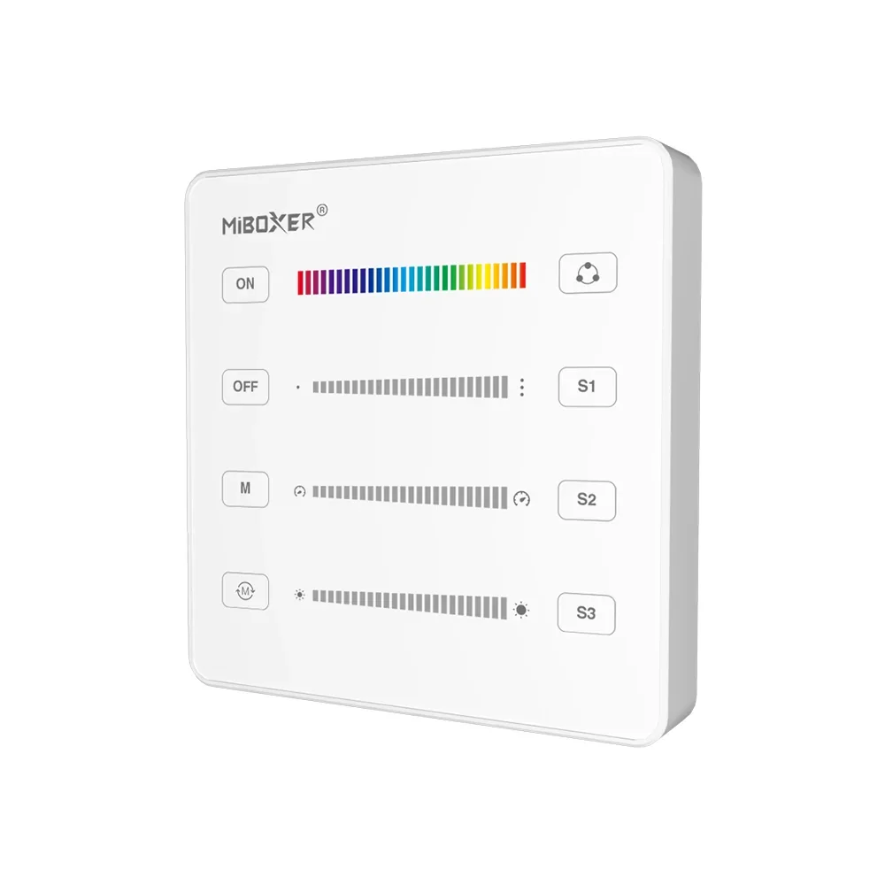 Miboxer White SPI Wall Panel Remote (2.4GHz) B6 — view 2 — House of LEDs UK