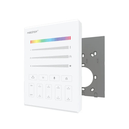 Miboxer 8 Zone SPI Panel Remote (2.4GHz) B9 — view 3 — House of LEDs UK