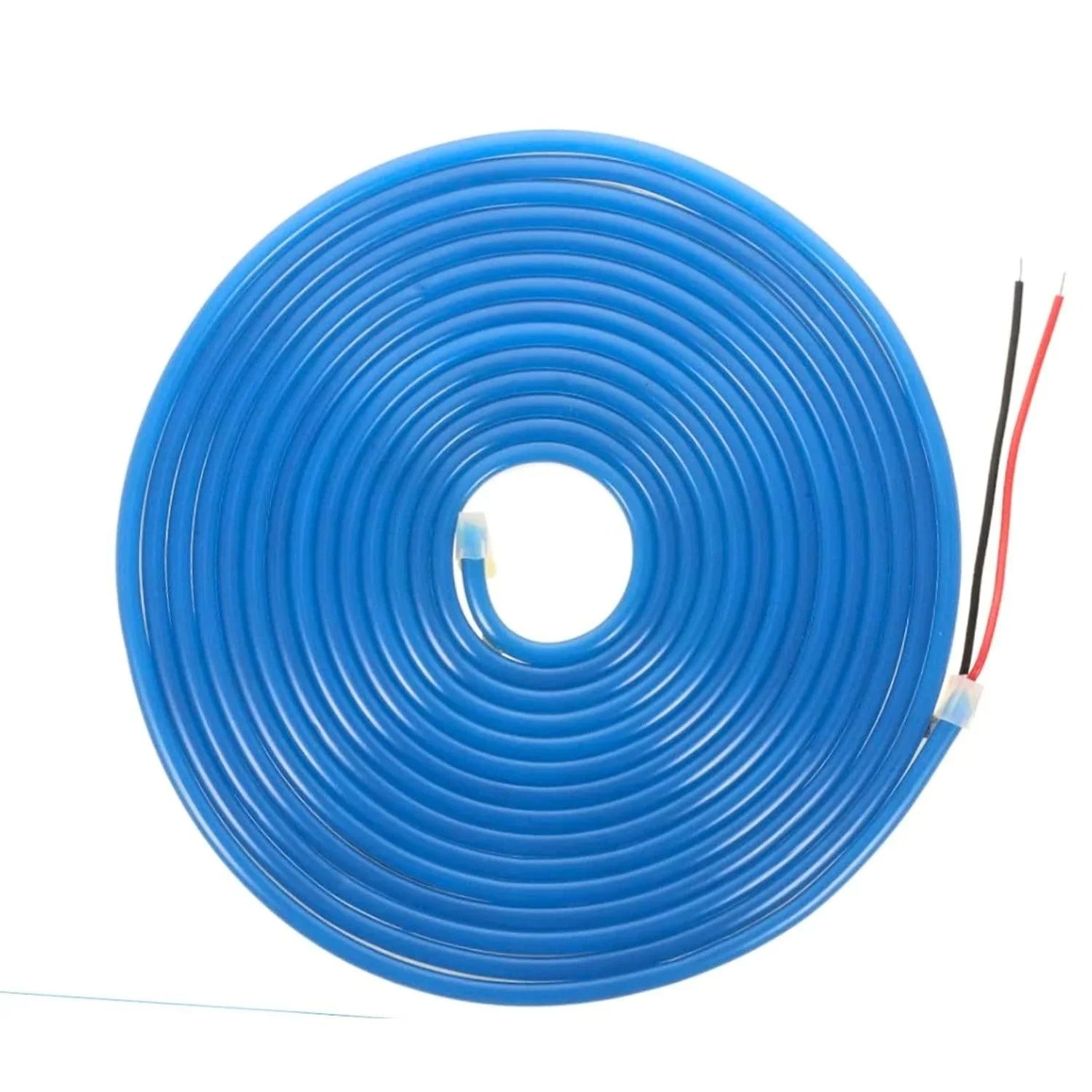 Blue LED Neon Flex 12V 8x16mm 120 LEDs/m IP65 Waterproof 5 Metre — view 2 — House of LEDs UK
