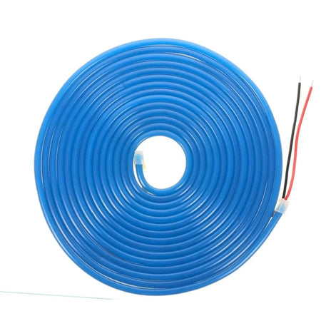 Blue LED Neon Flex 12V 8x16mm 120 LEDs/m IP65 Waterproof 5 Metre — view 2 — House of LEDs UK