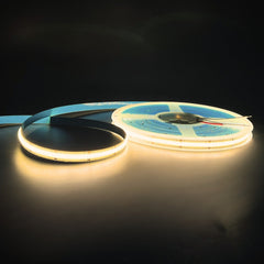 CCT Seamless COB LED Strip 24V 780 LEDs/m IP20 Waterproof WW+CW 10 Metre - House of LEDS