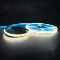 CCT Seamless COB LED Strip 24V 780 LEDs/m IP20 Waterproof WW+CW 10 Metre - House of LEDS