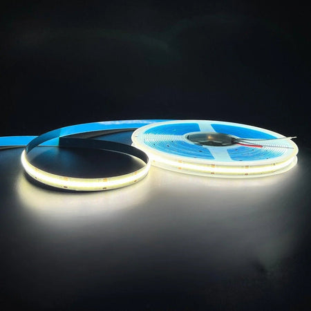 CCT Seamless COB LED Strip 24V 780 LEDs/m IP20 Waterproof WW+CW 10 Metre — view 3 — House of LEDs UK