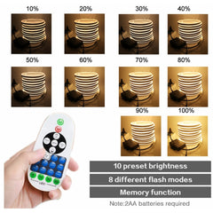 COB LED Strip AC 220 240V 23-Key RF Remote Control 1500W Dimmer Transformer for Brightness Adjustment - House of LEDS