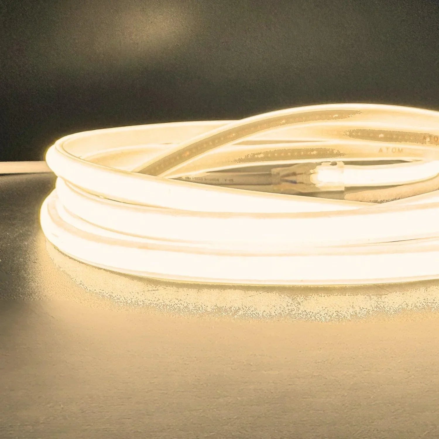 Warm White 3000K COB LED Strip 220V 240V 288 LEDs/m IP65 UK Plug — view 6 — House of LEDs UK
