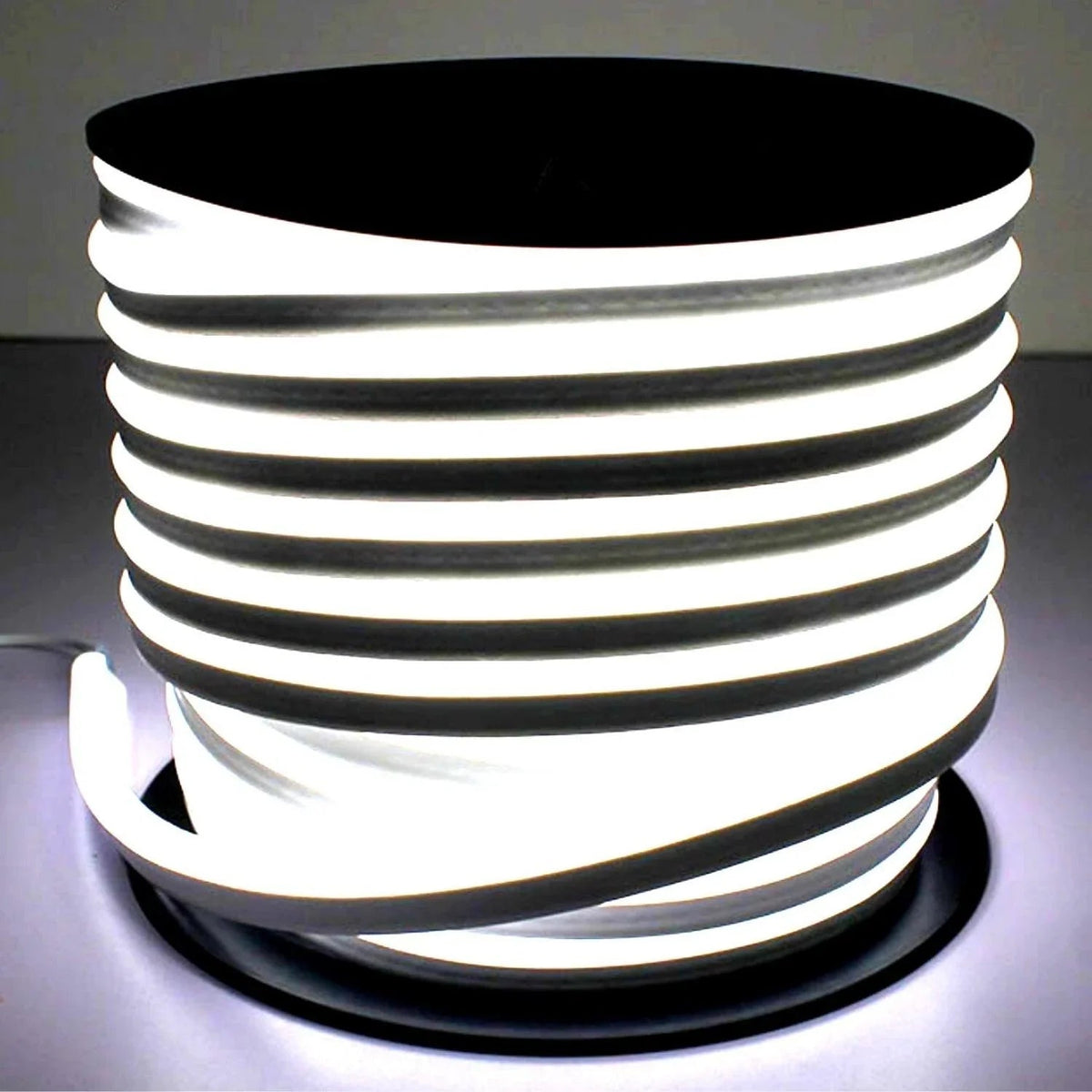 Cool White LED Neon Flex 24V DC Wireless 8x16mm 120LEDs/m IP65 Waterproof — view 3 — House of LEDs UK