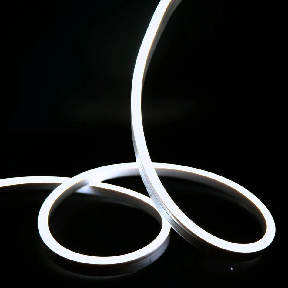 Cool White LED Neon Flex 6000K 24V 10x20mm IP68 Waterproof 12.5cm Cut — House of LEDs UK