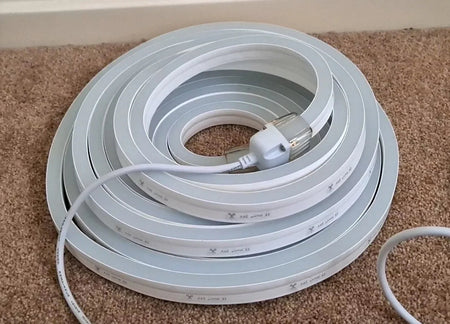 Cool White LED Neon Flex 6000K 24V 10x20mm IP68 Waterproof 12.5cm Cut — view 8 — House of LEDs UK