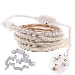 Cool White LED Strip Light 220V 240V 2835 IP65 Waterproof 120LED/m Full Kit - House of LEDS