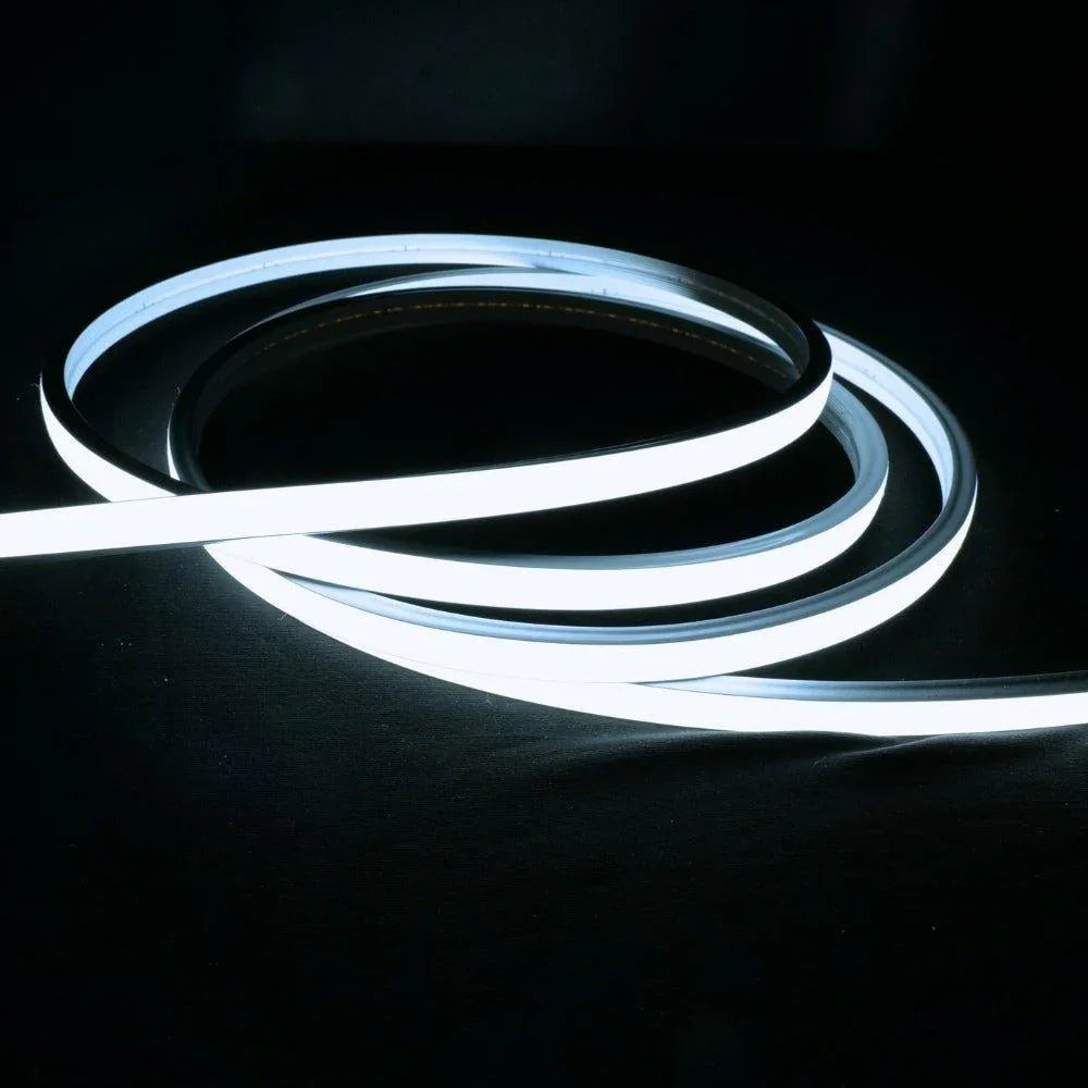 Cool White Neon Flex 6000K 24V Top Bend 10x6mm IP65 Waterproof 280LEDs/m — view 2 — House of LEDs UK