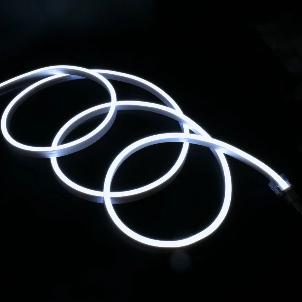 Cool White Neon Flex 6000K 48V 10x20mm IP67 Waterproof 50m - House of LEDS