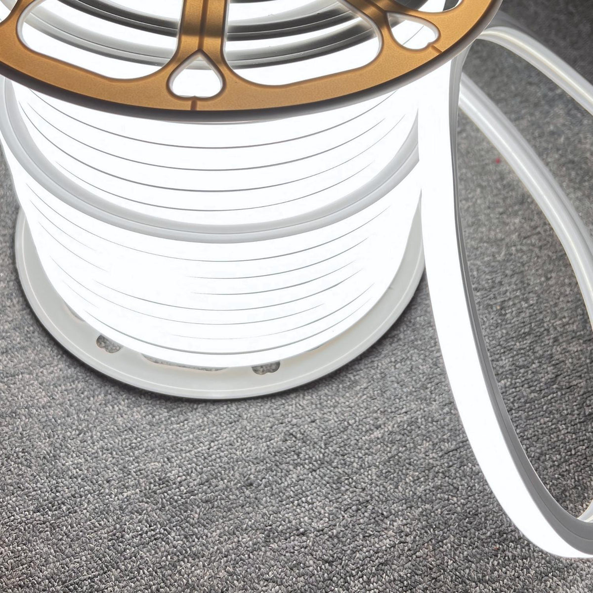 Cool White Neon Flex 6000K 48V 16x16mm Top Bend IP65 Waterproof 30m — view 3 — House of LEDs UK
