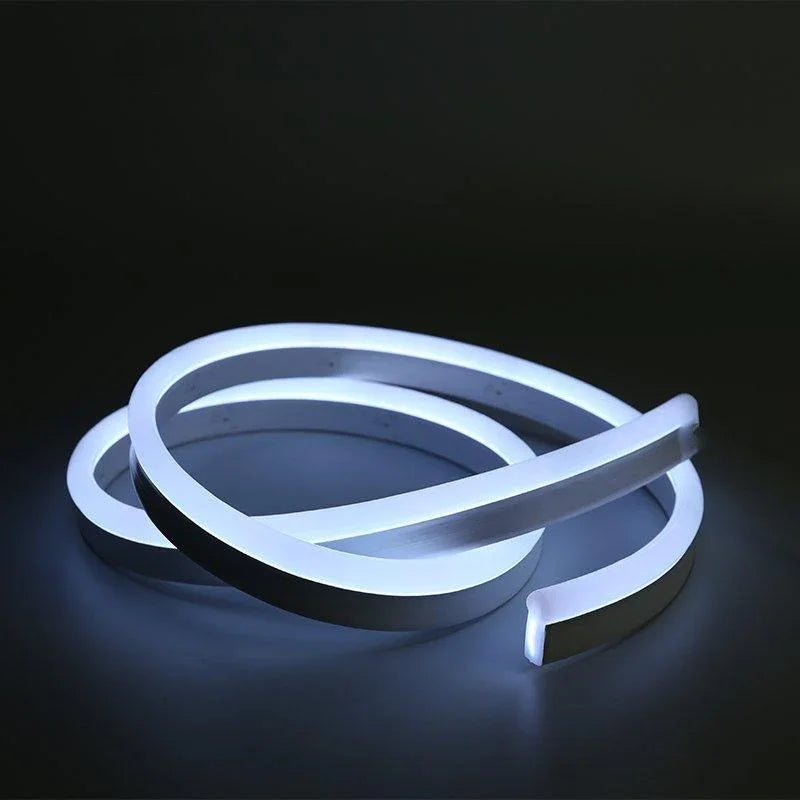 Cool White Neon Flex DC 12V IP65 Waterproof 8x16mm 120 LEDs/M Full Kit — view 2 — House of LEDs UK